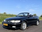 Saab 9-3 2.0 T Cabrio 2000 Zwart, 74 €/maand, 4 cilinders, Cabriolet, 4 stoelen