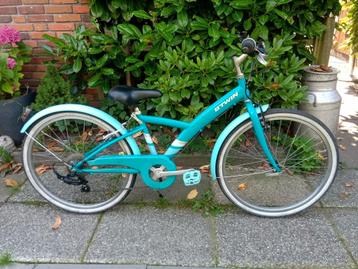 Leuke gebruikte 24 inch Btwin meisjes fiets  beschikbaar voor biedingen