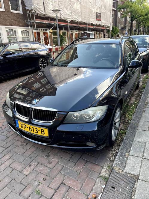 BMW 3-Serie 318 I Touring 2007 Zwart 198.000km, Auto's, BMW, Particulier, 3-Serie, Airbags, Apple Carplay, Cruise Control, Isofix