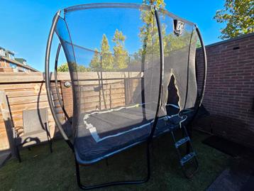 EXIT Silhouette Trampoline 214x305cm - Zwart beschikbaar voor biedingen