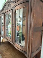 Antieke Kast met Glazen Deuren, Antiek en Kunst, Antiek | Meubels | Kasten, Ophalen of Verzenden