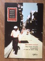 Ry Cooder, Buena Vista Social Club programmabrochure 1998, Ophalen of Verzenden, Gelezen