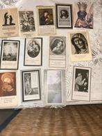 20 antieke bidprentjes, Verzamelen, Bidprentjes en Rouwkaarten, Ophalen of Verzenden, Bidprentje