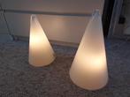 eclectisch llampen sce, Vintage, Ophalen of Verzenden, Minder dan 50 cm, Glas