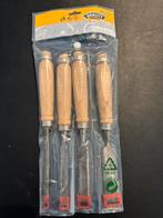 Beitels 4 stuks (nieuw, wel met vliegroest), Ophalen of Verzenden, Zo goed als nieuw