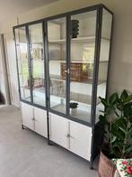 Stalen Apothekerskast, Old Basics, Ophalen, Gebruikt, 200 cm of meer, 150 tot 200 cm