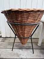 Rotan puntmand winkelmand mand, Ophalen