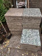 Tegels gratis af te halen, Tuin en Terras, Tegels en Klinkers, Ophalen, Zo goed als nieuw, 10 m² of meer, Beton