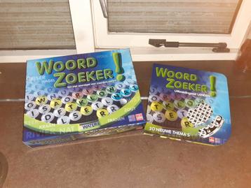 Woordzoeker + uitbreidings set nieuwstaat beschikbaar voor biedingen