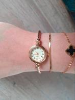 Nieuwe goudkleurige dames horloge armband model, Sieraden, Tassen en Uiterlijk, Horloges | Dames, Overige merken, Staal, Staal