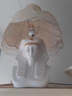Egyptische tafellamp met kap, Ophalen of Verzenden