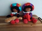 2 zwarte piet poppen buigzaam, Diversen, Sinterklaas, Ophalen of Verzenden, Zo goed als nieuw