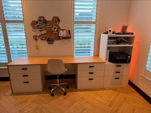 Ikea SMÅSTAD set, Huis en Inrichting, Bureaus, Zo goed als nieuw, Bureau, Ophalen of Verzenden