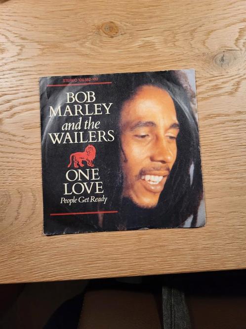 Bob Marley And The Wailers* ‎– One Love/People Get Ready, Cd's en Dvd's, Vinyl Singles, Gebruikt, Pop, Ophalen of Verzenden