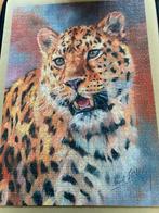 Rebo Leopard puzzel, Ophalen, 500 t/m 1500 stukjes, Zo goed als nieuw, Legpuzzel