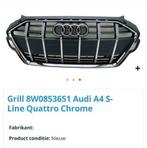 Audi A4 S-Line Quattro Chrome Grill 8W0853651, Ophalen, Voor, Nieuw, Audi