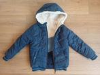 Reversible blauwe winterjas WE 122-128, Gebruikt, Meisje, Ophalen of Verzenden, WE Fashion