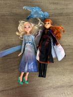 Anna en Elsa barbie met waterpaard Frozen, Ophalen of Verzenden, Zo goed als nieuw
