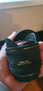 Sigma 10mm 2.8 fisheye voor Nikon, Audio, Tv en Foto, Fotografie | Lenzen en Objectieven, Ophalen of Verzenden, Zo goed als nieuw