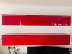 IKEA Besta Burs wandkasten hoogglans rood 180 x 27 h x 25 d, Ophalen, Zo goed als nieuw