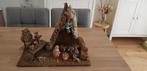 Vintage kerststal, Diversen, Kerst, Ophalen of Verzenden, Gebruikt
