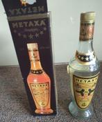 50 jaar oude luxe doos METAXA + lege fles cognac Griekenland, Verzamelen, Gebruikt, Ophalen of Verzenden, Overige typen, Frankrijk