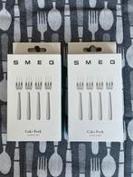 Aangeboden gebaksvorkjes van SMEG (RUILEN!), Huis en Inrichting, Keuken | Bestek, Nieuw, Ophalen of Verzenden, Rvs of Chroom, Vaatwasserbestendig