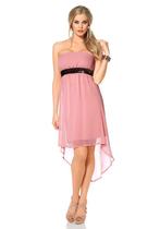 Bandeau cocktail jurk maat 38, Nieuw, Melrose, Roze, Boven de knie