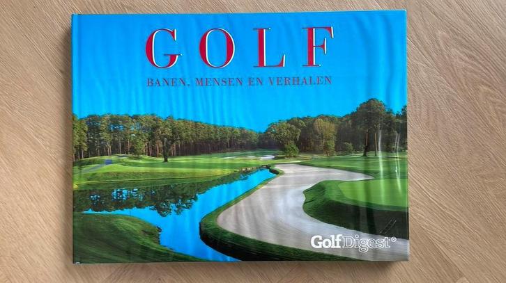 Groot boek 130 pag  over mooiste golfbanen enverhalen, Hobby en Vrije tijd, Overige Hobby en Vrije tijd, Nieuw, Ophalen of Verzenden