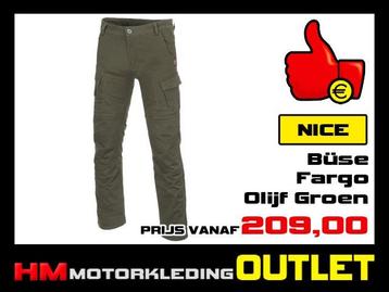 Textiel motorbroek Buse Fargo Zomer - Olijf Groen motorjeans beschikbaar voor biedingen