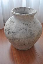 Pot, groot model, aardewerk, deco,35 cm hoog, diameter 33 cm, Tuin en Terras, Bloembakken en Plantenbakken, Ophalen, Overige materialen