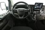 Ford Transit Custom 300 2.0 TDCI L1H1 | MARGE | Dubbele Cabi, Auto's, Bestelauto's, Stof, Gebruikt, Euro 6, 4 cilinders