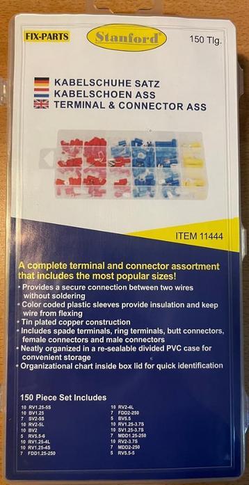 AMP schoentjessets in 2 soorten - 150dlg en 210dlg beschikbaar voor biedingen