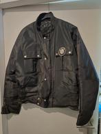 Zwarte Motomod motorjas met BMW logo , Maat 50/L,, Ophalen, Tweedehands, Jas | textiel, BMW