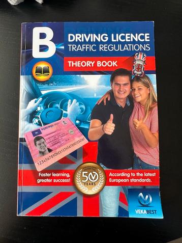 Driving License Theory Book - Vekabest (Engels, Rijbewijs B) beschikbaar voor biedingen