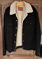 LEVI'S: zeldzame retro "1998 trucker sherpa jacket, Ophalen, Zwart, Maat 56/58 (XL), Gedragen