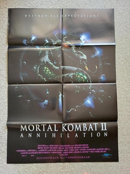 MORTAL   KOMBAT  II   ANNIHILATION      filmposter., Verzamelen, Posters, Nieuw, Film en Tv, Verzenden