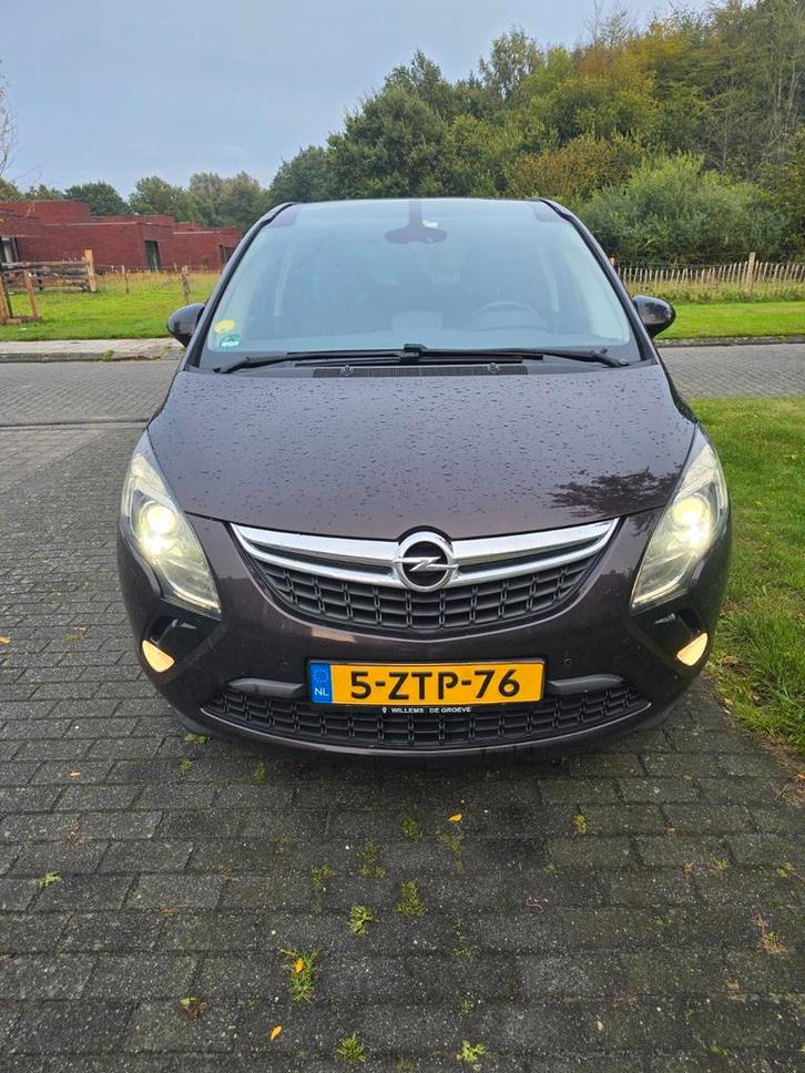 Opel Zafira 1.6CDTI 99KW/135PK Ecoflex 2015 Bruin, Auto's, Opel, Particulier, Zafira, ABS, Achteruitrijcamera, Adaptieve lichten