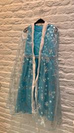 Frozen Elsa jurk met losse cape nieuw maat 92 incl.verzenden, Nieuw, Meisje, 104 of kleiner, Ophalen of Verzenden