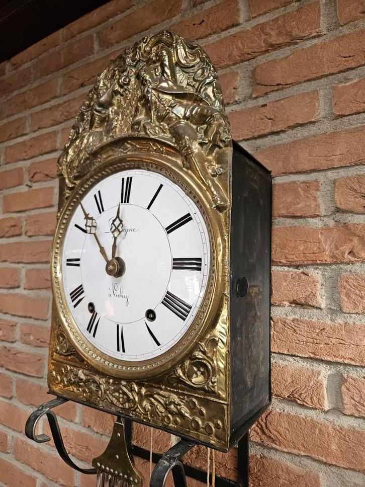 Comptoise klok, loopt goed., Antiek en Kunst, Antiek | Klokken, Ophalen