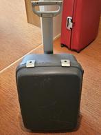 Grijze koffer, Gebruikt, Hard kunststof, Slot, 35 tot 45 cm