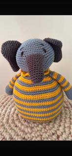 Handgemaakte Tuimelaar Olifant & Draakje - 100% Katoen, Ophalen of Verzenden, Nieuw, Olifant