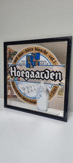 Hoegaarden spiegel reclamebord bier brouwerij mancave bar, Verzamelen, Ophalen of Verzenden, Reclamebord