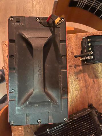 Super soco accu 60v nieuwe generatie xt60 plug beschikbaar voor biedingen