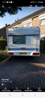 Te koop mooie Hobby caravan., Vast bed, Hobby, Airco, Treinzit