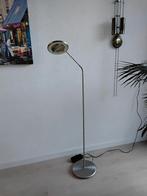 Staande Leeslamp met Dimmer - Schemerlamp, Huis en Inrichting, Lampen | Vloerlampen, Ophalen, Gebruikt, Metaal, Modern