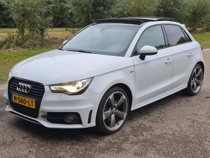 Audi A1 1.4 Tfsi 136KW Sportback S-tron Pro line S 2012 Wit+, Auto's, Audi, Particulier, A1, Benzine, C, Hatchback, Automaat, Geïmporteerd