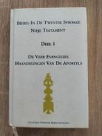 Biebel in de Twentse Sproake - Nieuw Testament, Deel 1, Ophalen of Verzenden, Gelezen, Stichting Twentse Bijbelvertaling, Christendom | Protestants