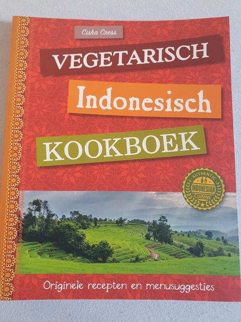 Ciska Cress - Vegetarisch Indonesisch kookboek, Boeken, Kookboeken, Zo goed als nieuw, Azië en Oosters, Ophalen of Verzenden