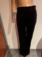 ESCADA broek FLUWEEL maat S  origineel ZGAN, Bruin, Escada, Ophalen of Verzenden, Zo goed als nieuw
